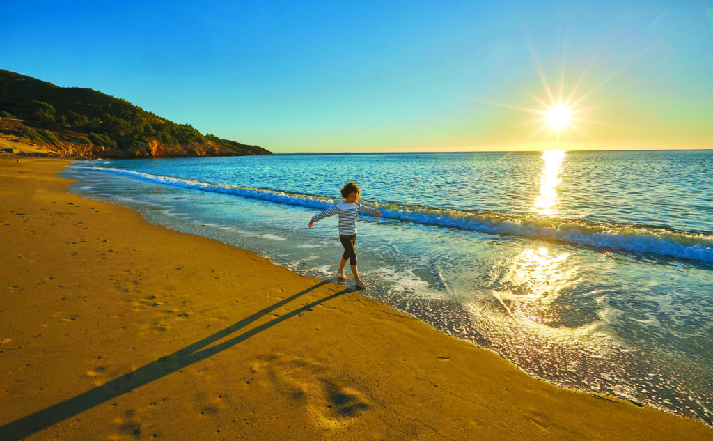 Plage de Torredembarra.