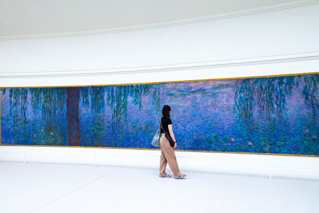Nymphéas au Musée de l'Orangerie - Musées Tourisme et Handicap Paris