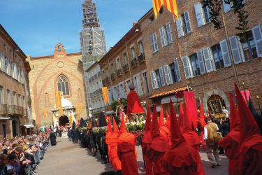 La semaine sainte à Perpignan et la procession de la Sanch.