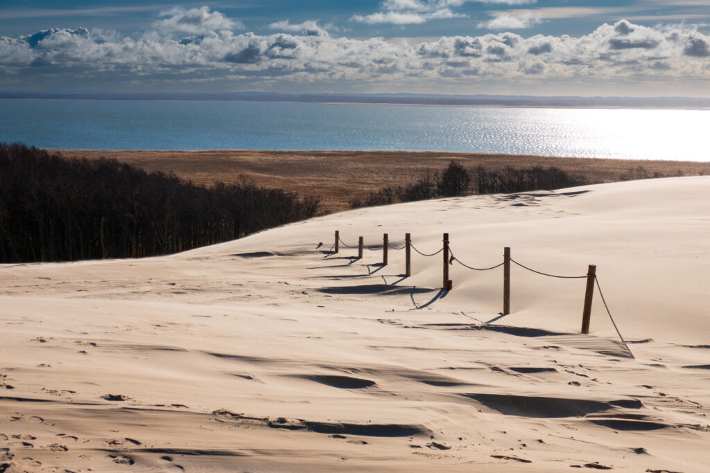Dunes de Leba dans le Parc National Slowinski