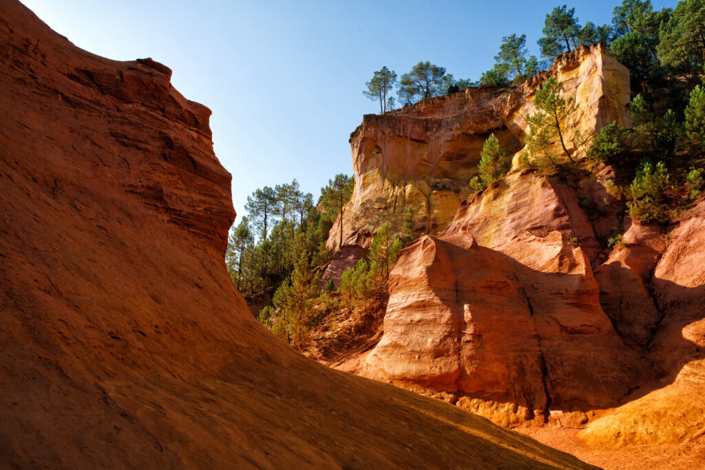 Colorado provençal - phénomènes naturels France