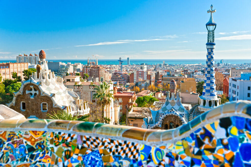Parc Guell à Barcelone 