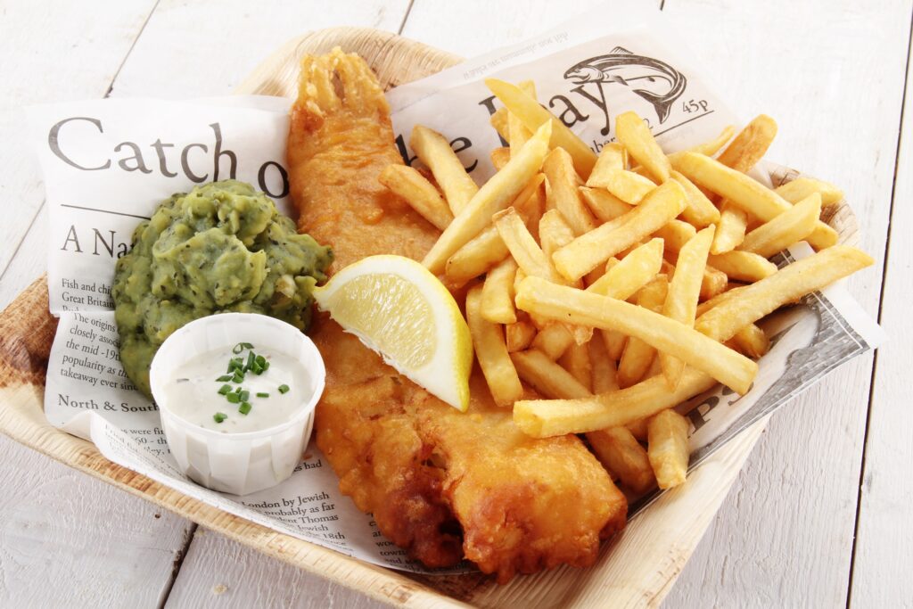 Fish and chips traditionnel - meilleur fish and chips Londres