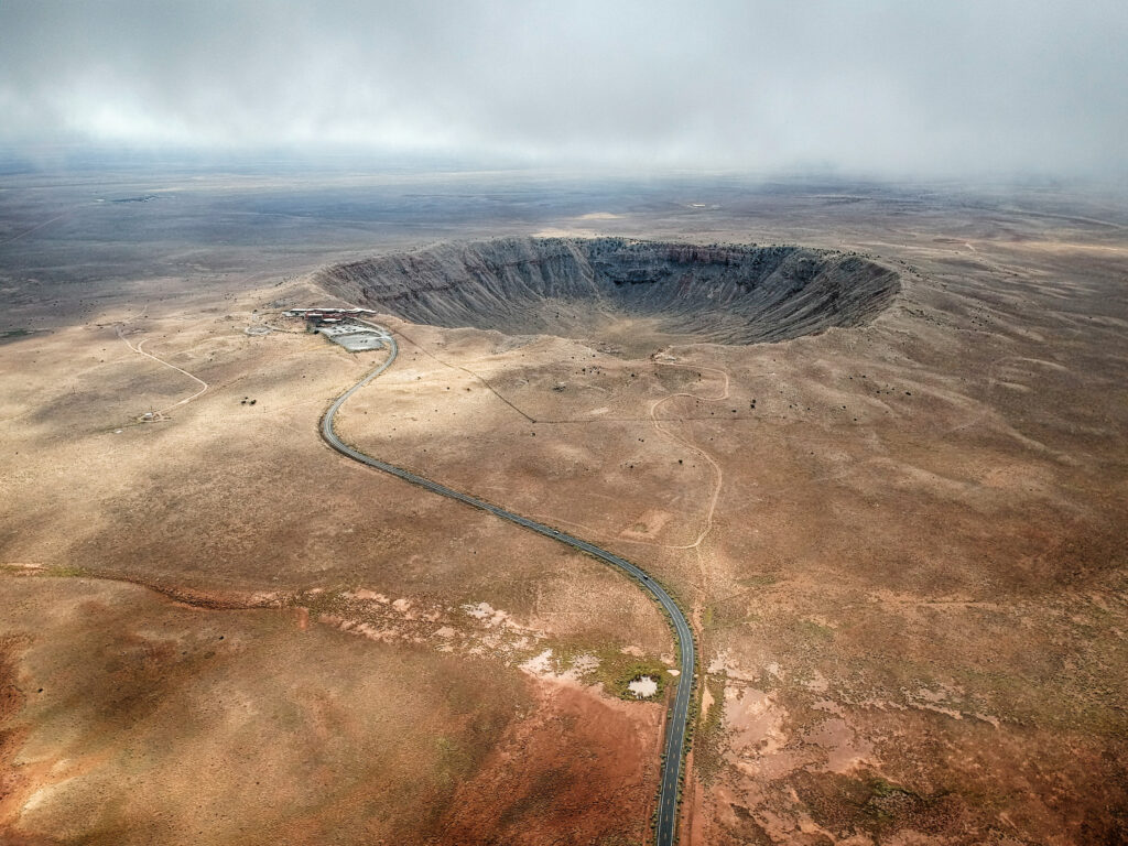 Meteor Crater en Arizona