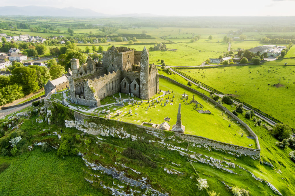 Vue sur Cashel - plus beaux villages Irlande