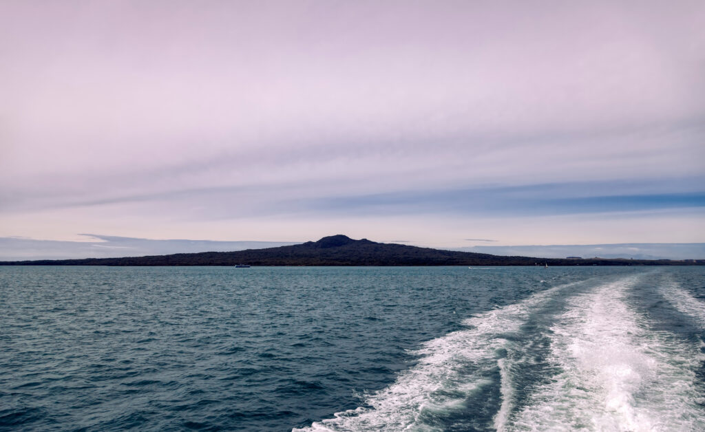 Vue sur Rangitoto Island 