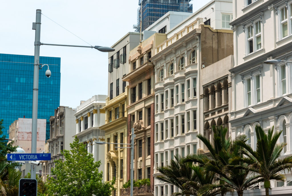 Vieux immeubles historiques 