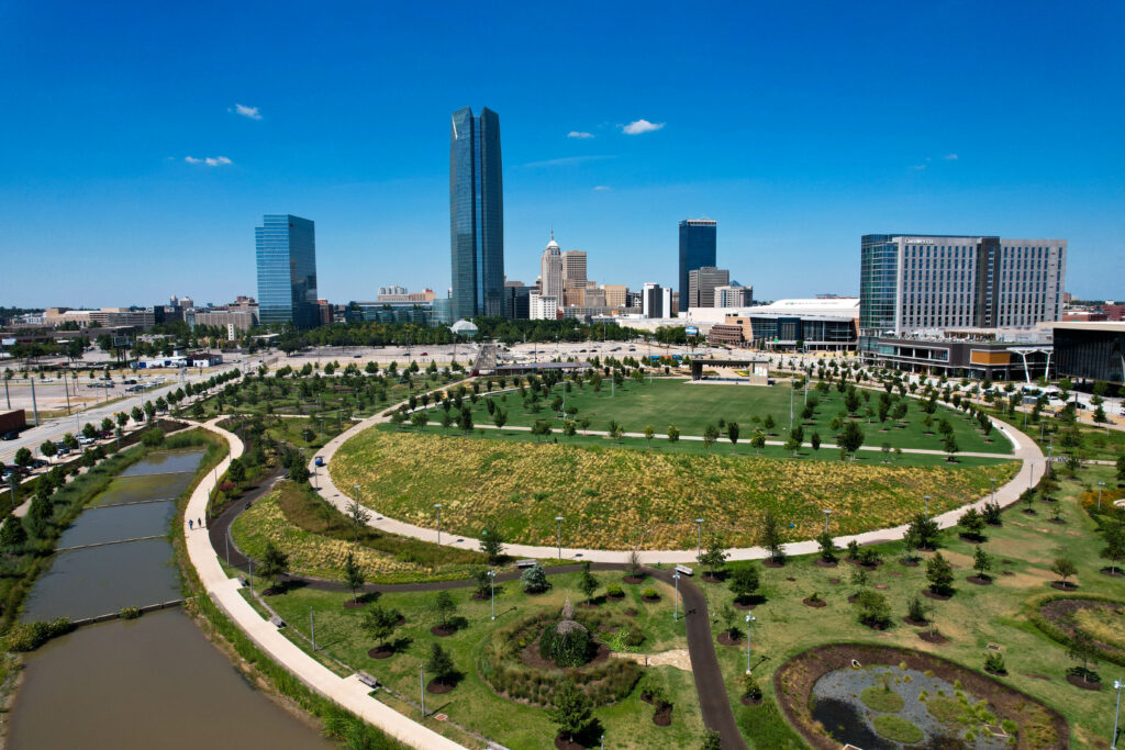 Que faire à Oklahoma City ? Se mettre au vert au parc Scissortail
