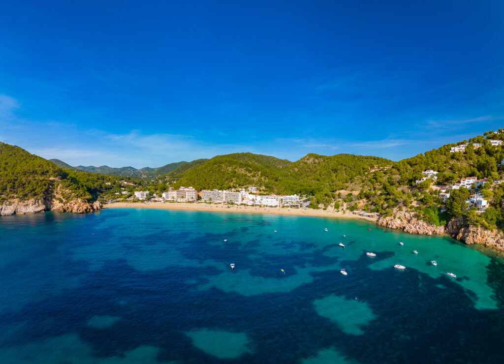 La plage de Cala de Sant Vincent