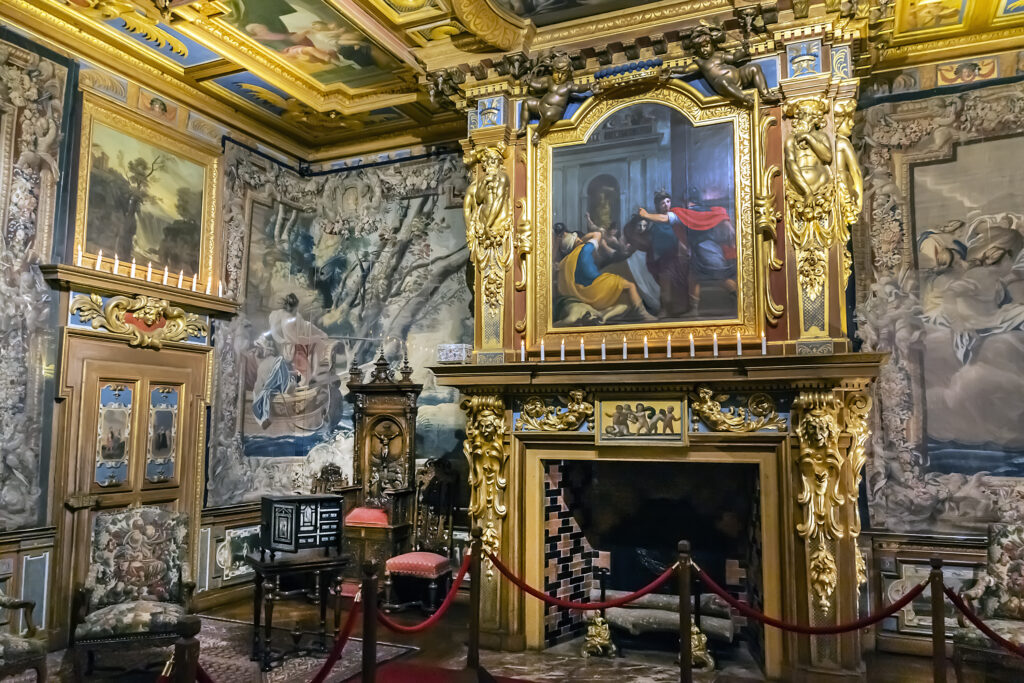Intérieur du château de Cheverny