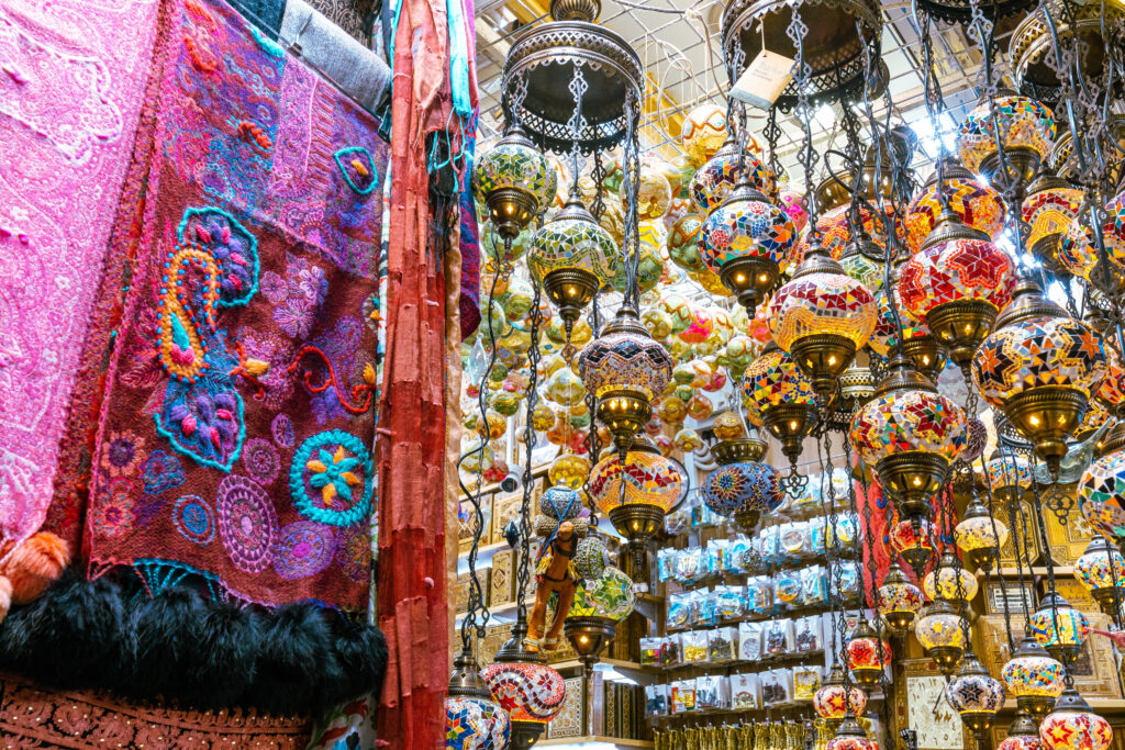 Intérieur d'un souk