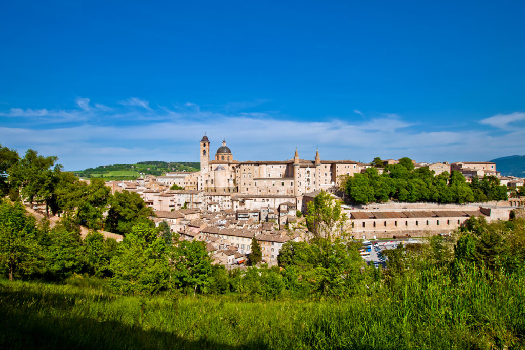 Urbino dans la région des Marches