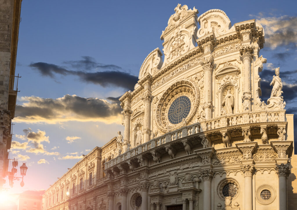 La basilique Santa Croce à Lecce