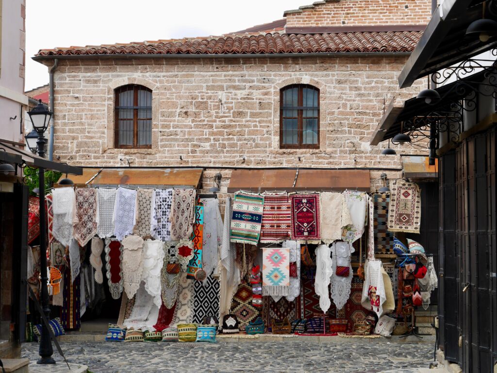 Vieux bazaar de Korça - Albanie