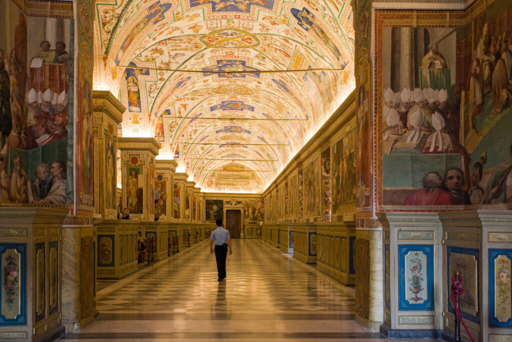 1er étage des musées du Vatican 