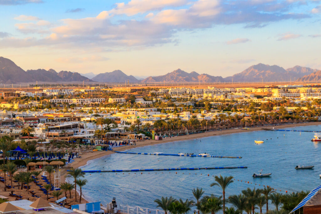 Vue sur Naama Bay, Charm El Sheikh