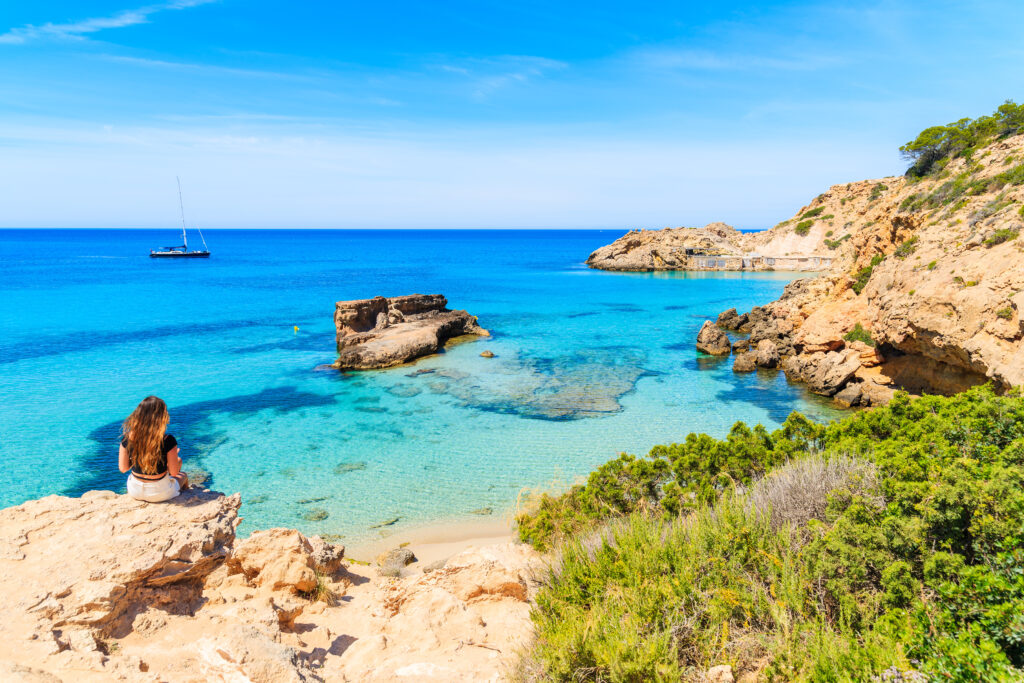 Cala Tarida bay, Ibiza