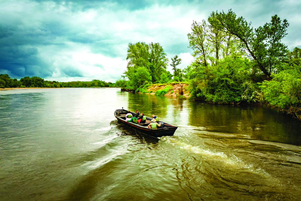 Balade sur la Loire.