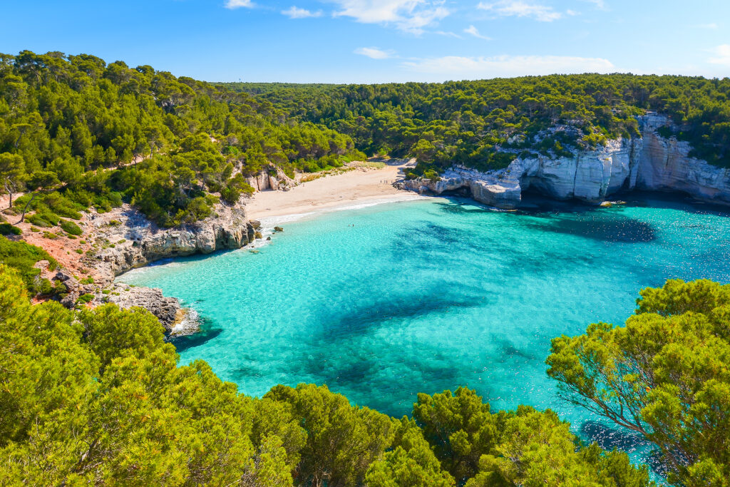 Quelle île choisir dans les Baléares ? - Plage de Mitjaneta à Minorque