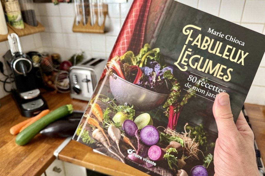Conseil de lecture : Fabuleux légumes - 80 recettes de mon jardin de Marie Chioca