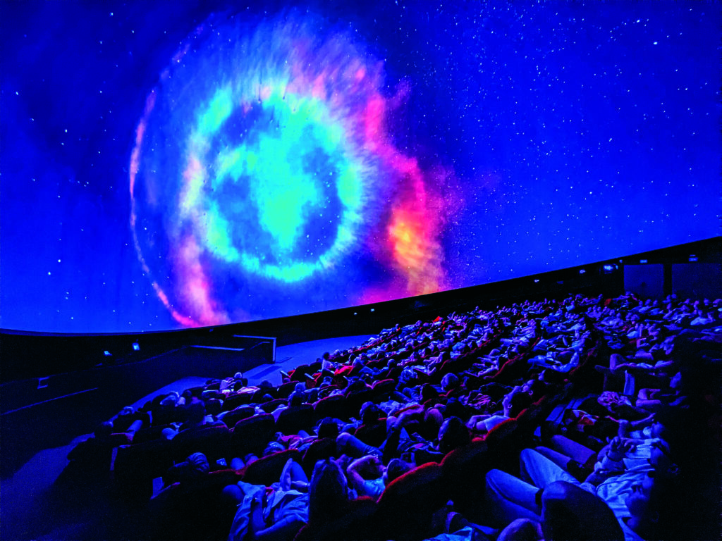 Dôme du Planétarium - « Ce soir dans le ciel ».
