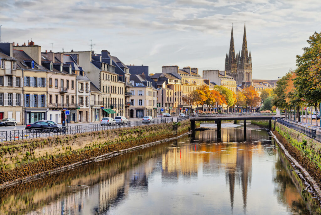 Quimper et la cathédrale Saint-Corentin