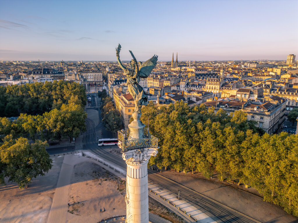 Vue sur Bordeaux -