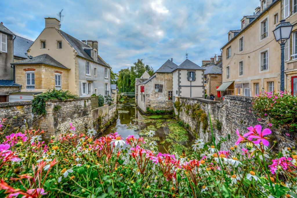 Vue sur Bayeux