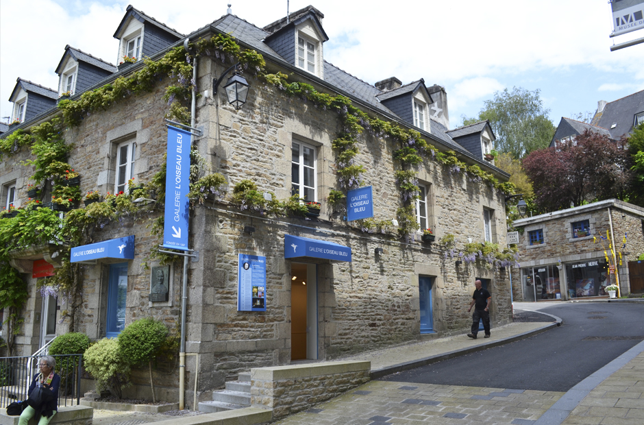 La Galerie l'Oiseau Bleu, à faire à Pont-Aven