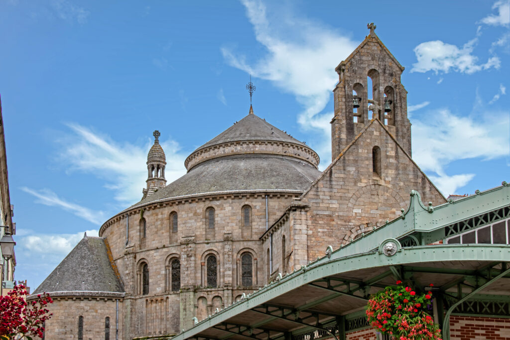 L'église Sainte-Croix à Quimperlé