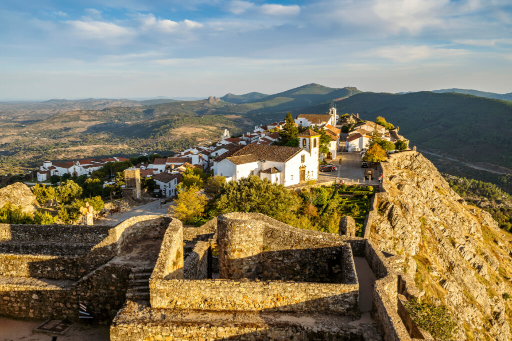 Vue de Marvao - plus beaux villages Portugal