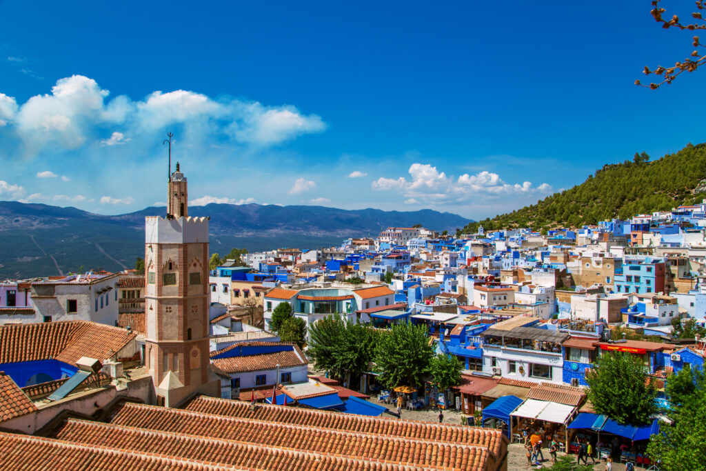 Vue sur Chefchaouen