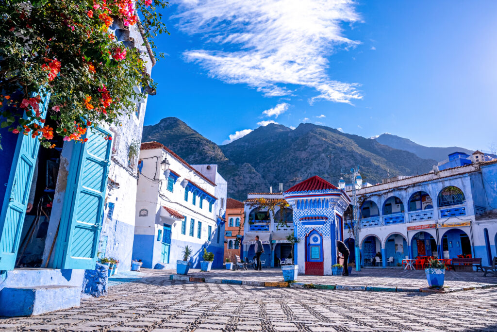 Centre-ville de Chefchaouen