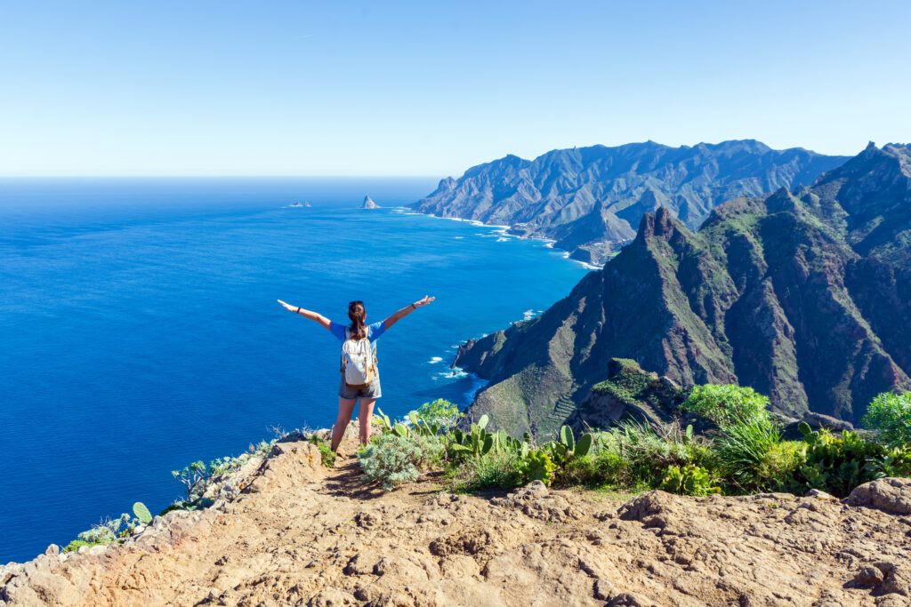 Jeune femme à Tenerife, Canaries