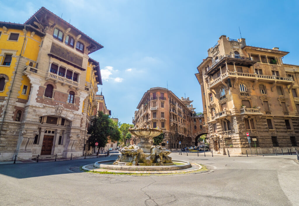 Le quartier de Coppedè