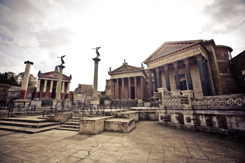 Les studios Cinecittà à Rome