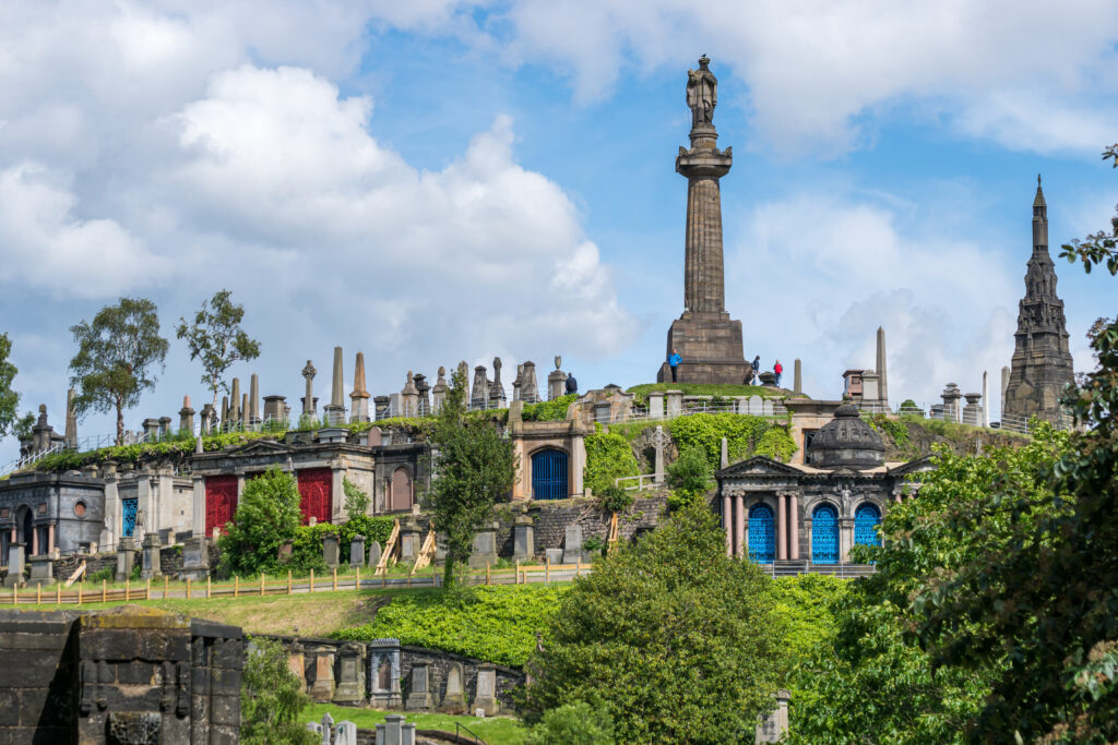 Nécropole de Glasgow - plus beaux cimetières du monde