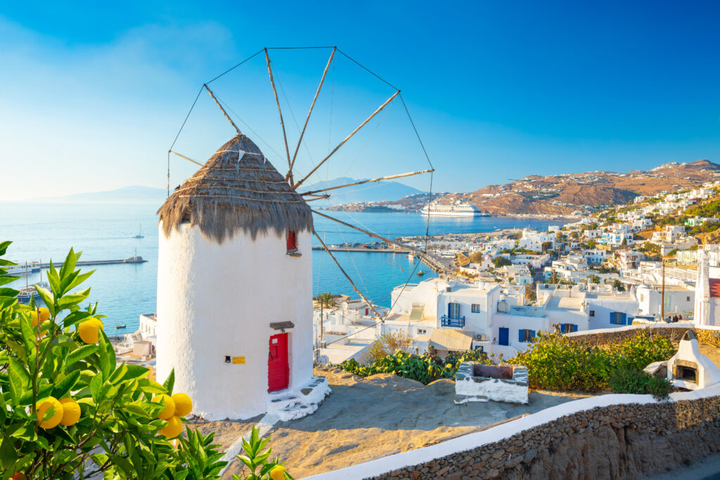 Moulins à vent de Mykonos