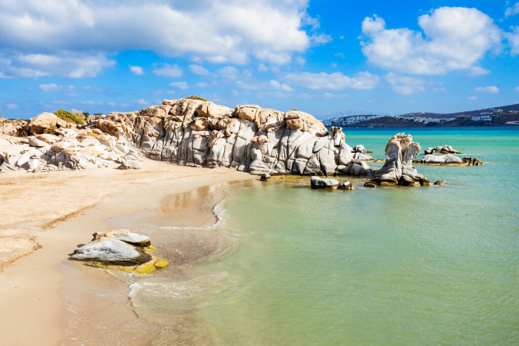 Plage à Paros