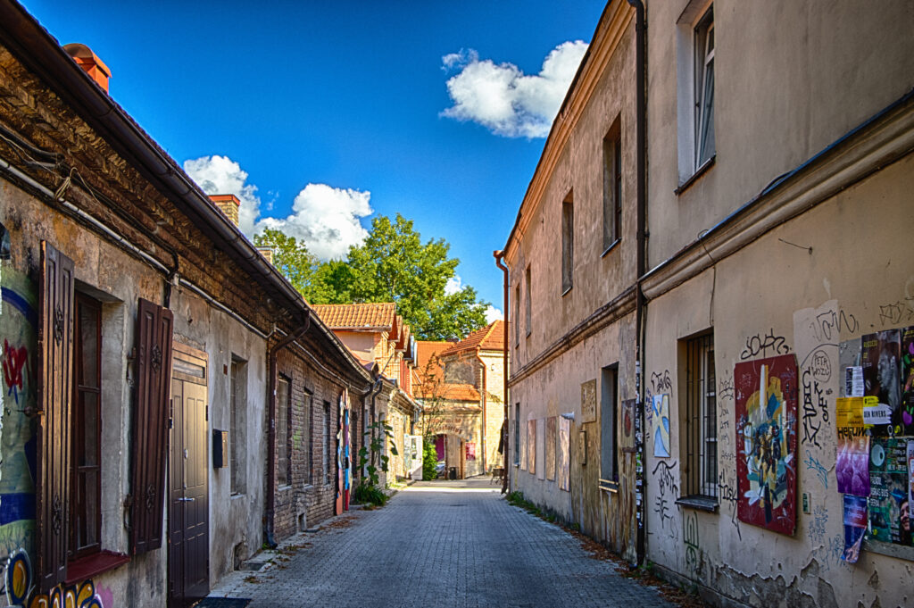 Que faire à Vilnius ? Užupis, le quartier bohème de Vilnius