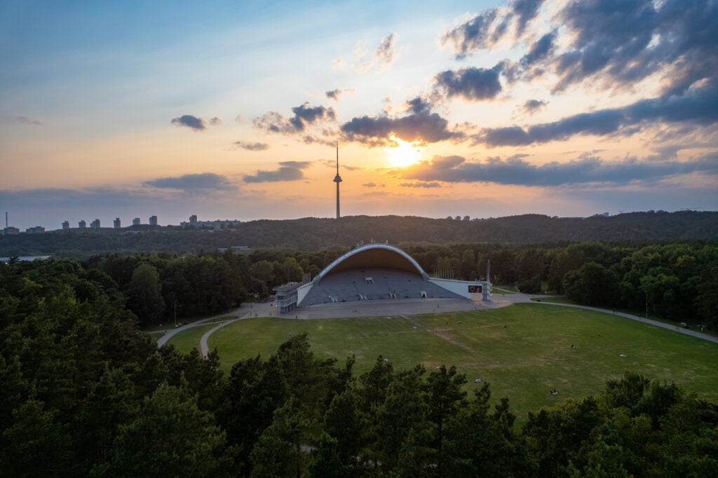 Parc Vingis à Vilnius