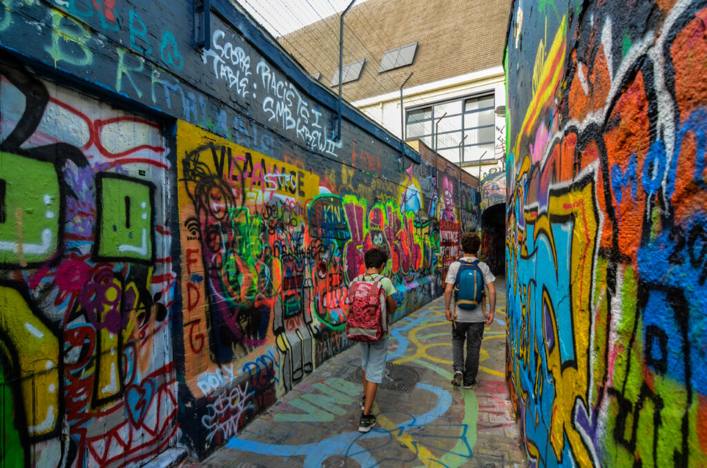 Oeuvres de street art de Gand