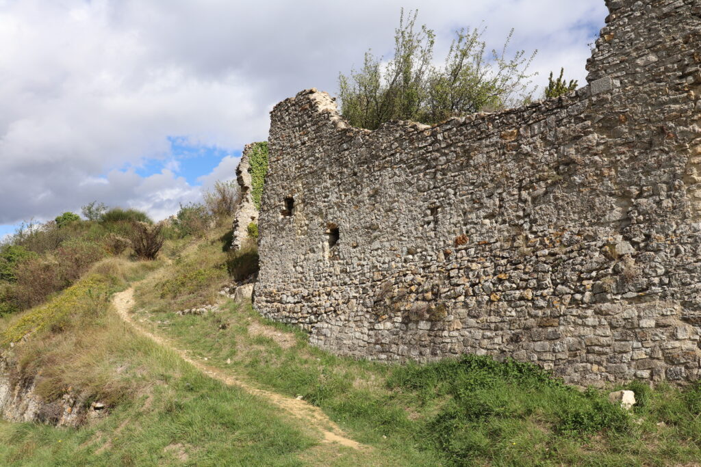 Vestiges du vieux village médiéval de Allan