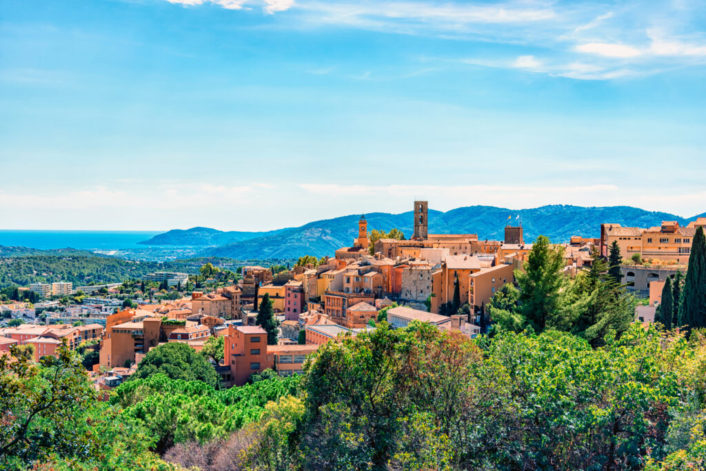 Vue sur Grasse