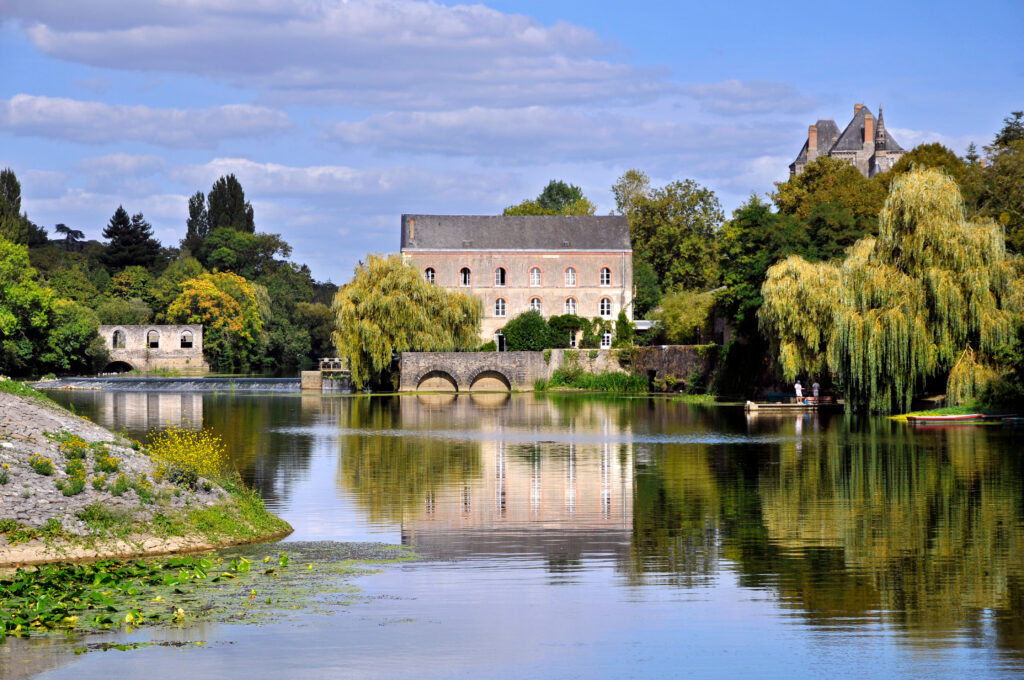 Rivière la Sarthe près de Sablé