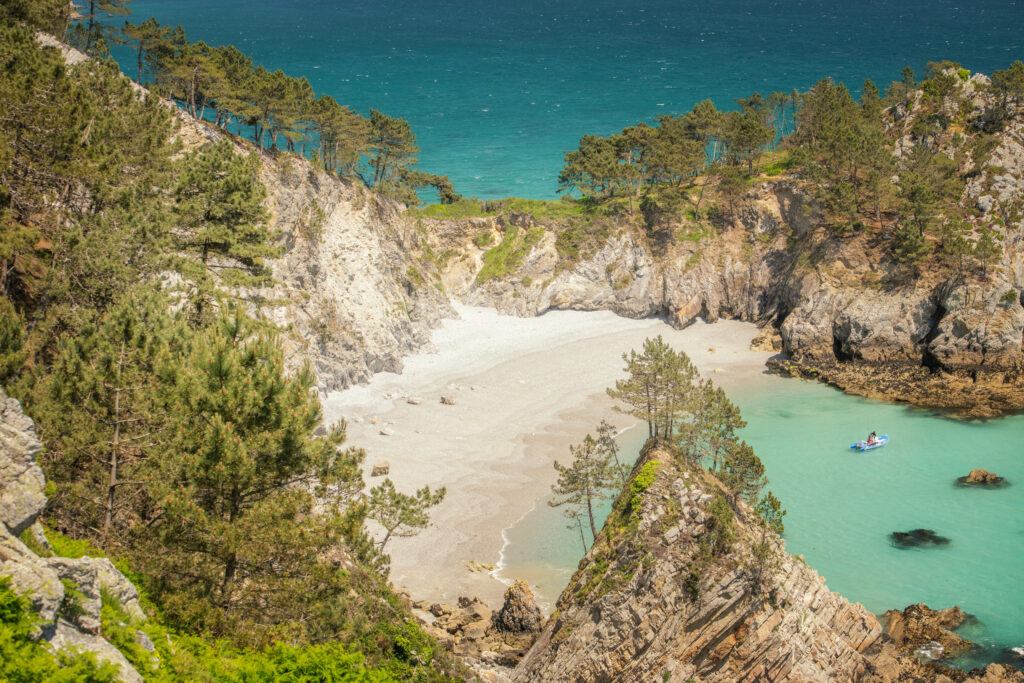 Plage de l'île Vierge