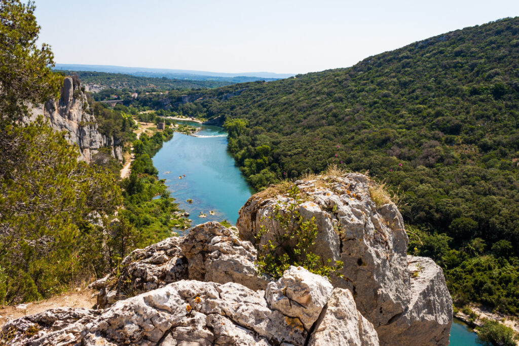 Les gorges du Gardon à Collias