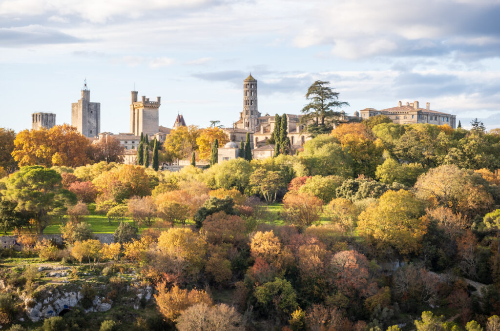 Vue sur Uzès