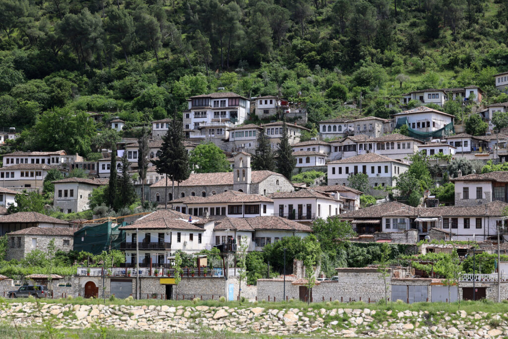 Vieille ville de Gorica - Berat, Albanie