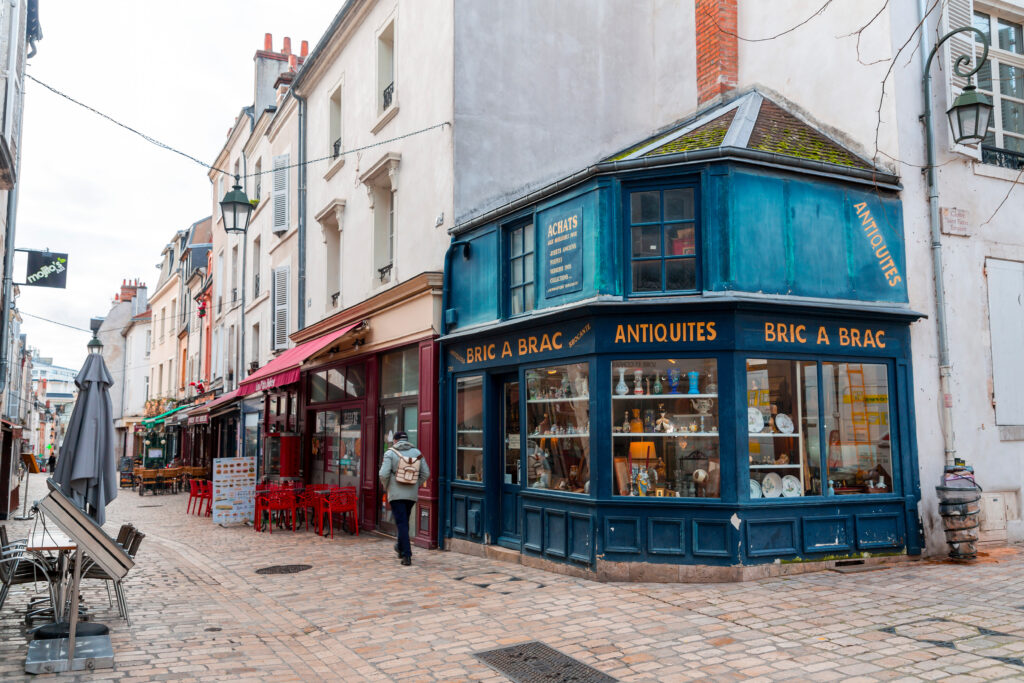 Rue de Bourgogne à Orléans